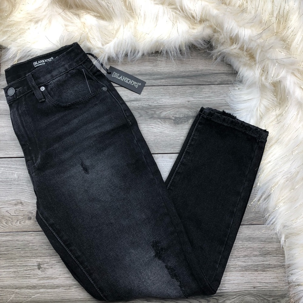 Blank NYC Rivington high waist tapered jeans